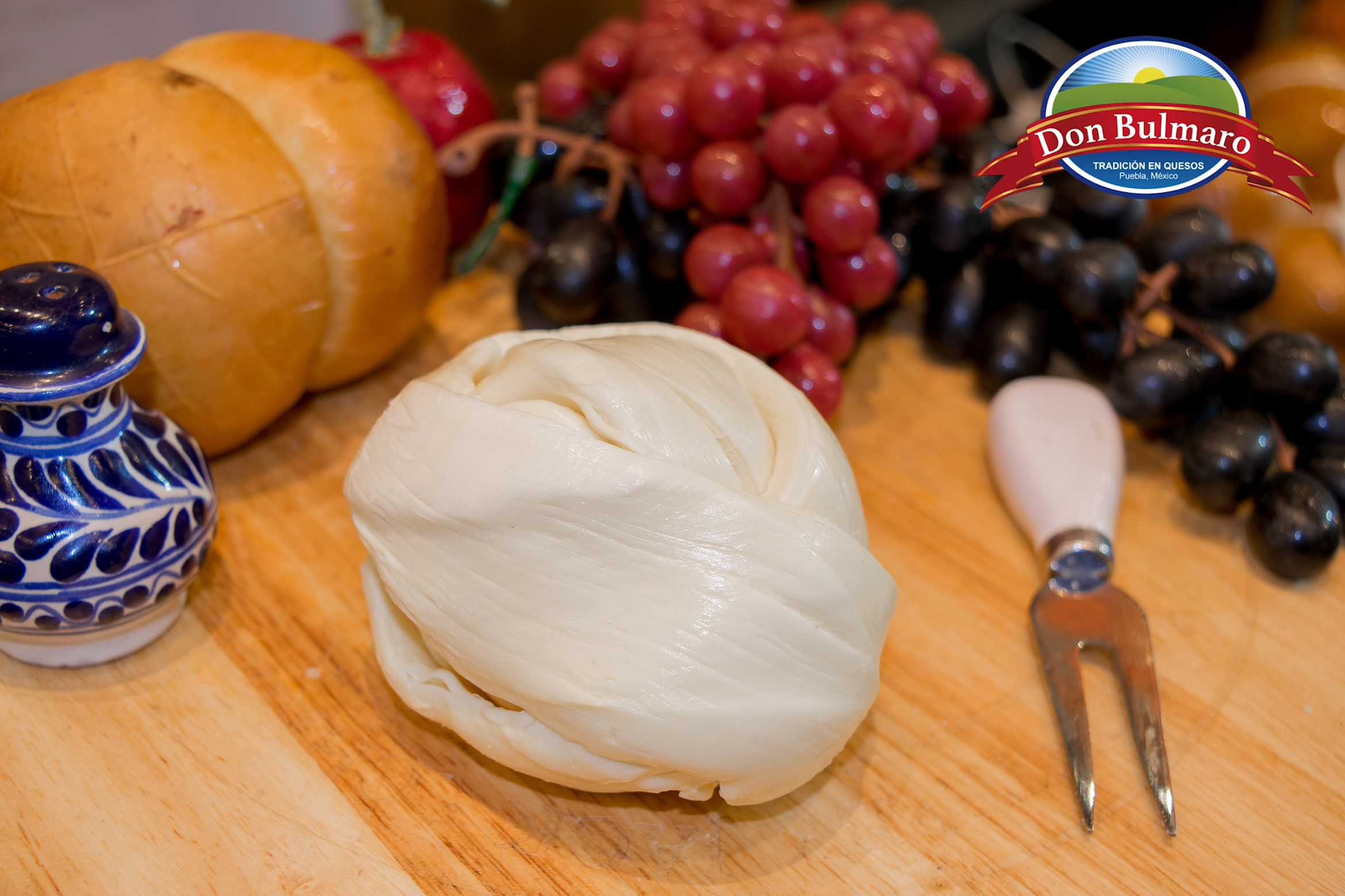 Queso Oaxaca Natural - Quesos Don Bulmaro