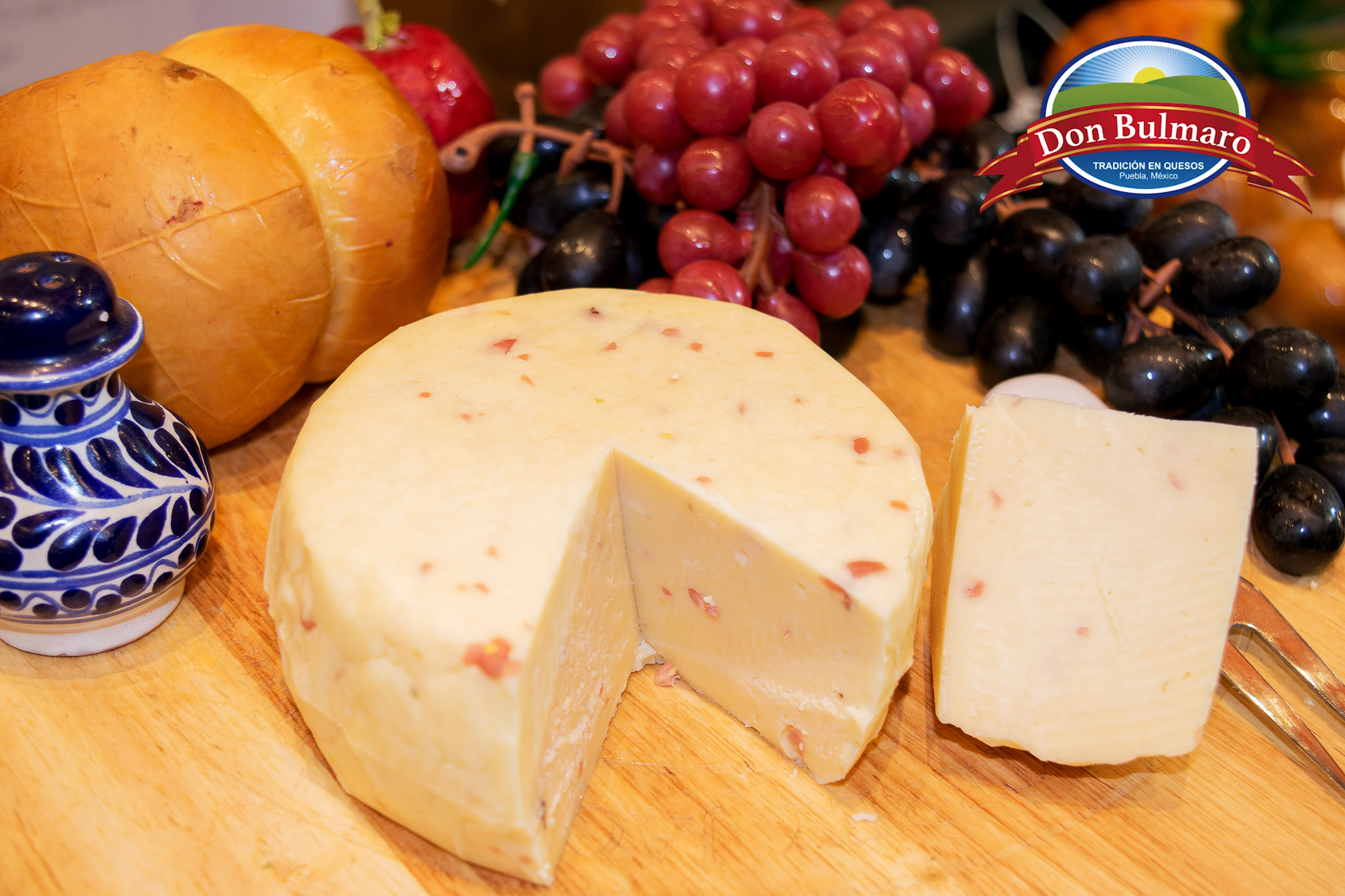 Queso Manchego Piñon - Quesos Don Bulmaro